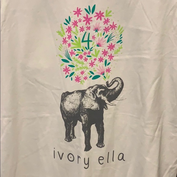 ivory ella Tops - Ivory Ella “4th Birthday” Short-Sleeve Tee